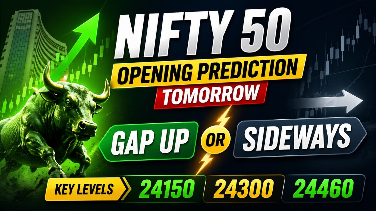 Nifty 50 Opening Prediction: Gap-Up Possible, Key Levels at 24150 to Decide Trend on Expiry Day